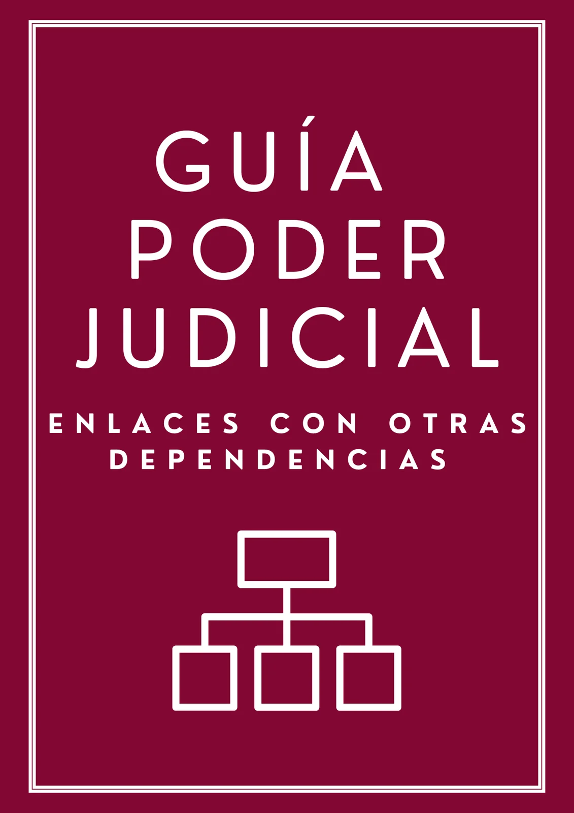 Guía poder judicial - Enlaces con otras dependencias